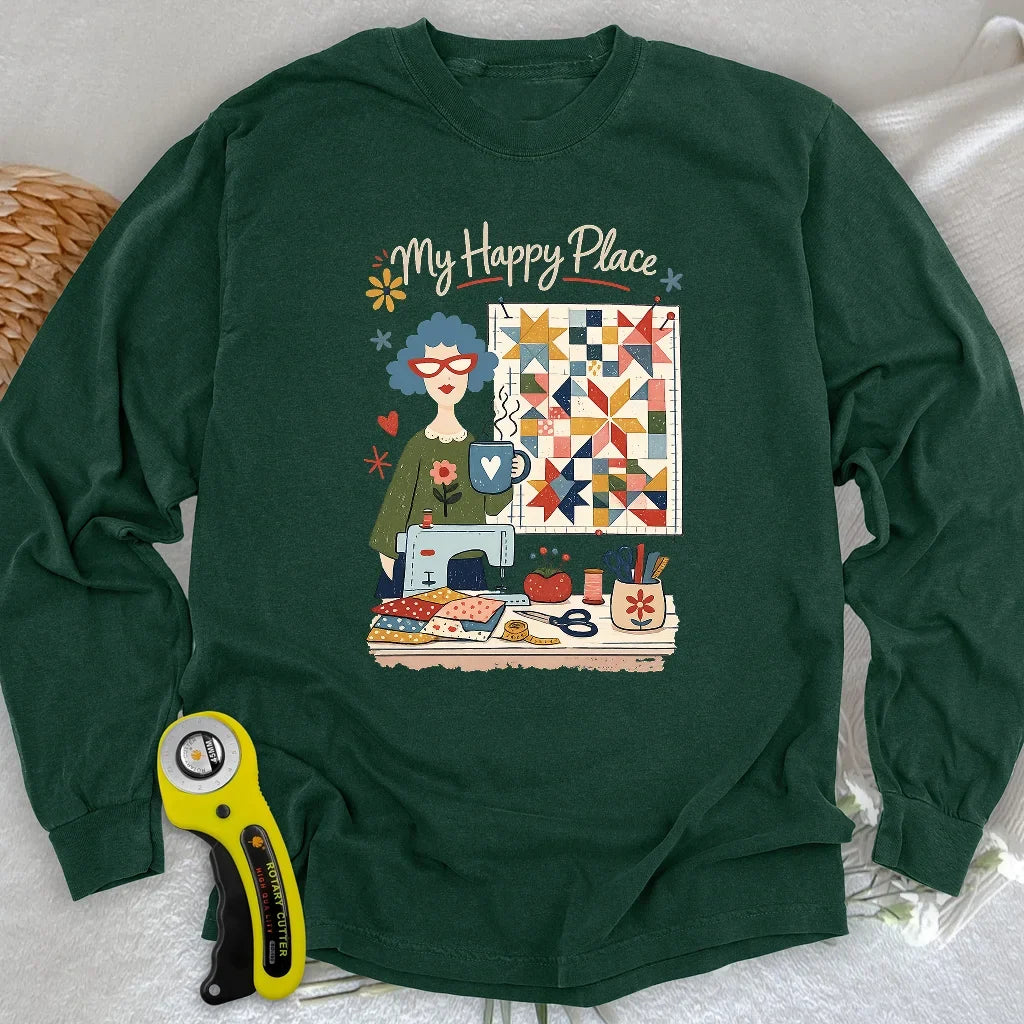 My Happy Place Long Sleeve T-shirt