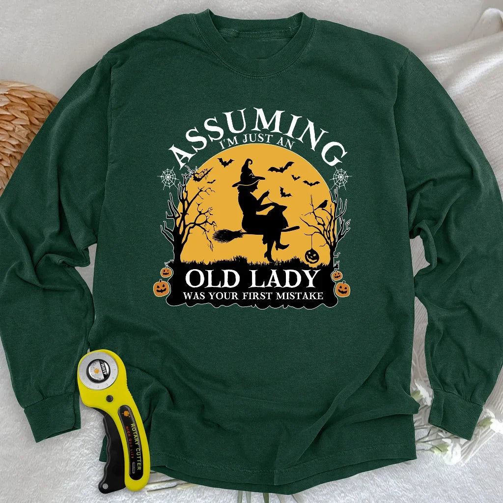 Old Lady Long Sleeve T-shirt