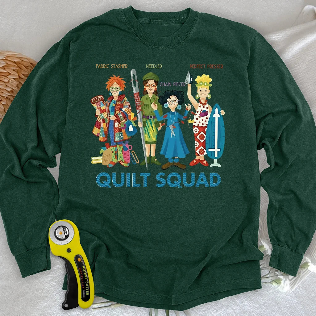 Quilt Squad Long Sleeve T-shirt