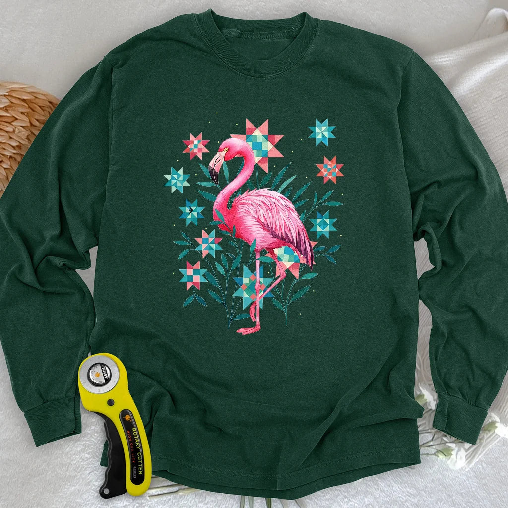 Quilted Garden Long Sleeve T-shirt