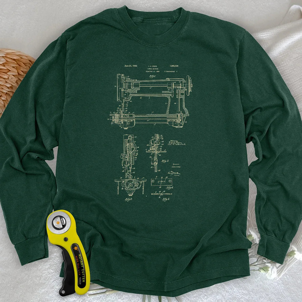 Sewing Pattern Long Sleeve T-shirt