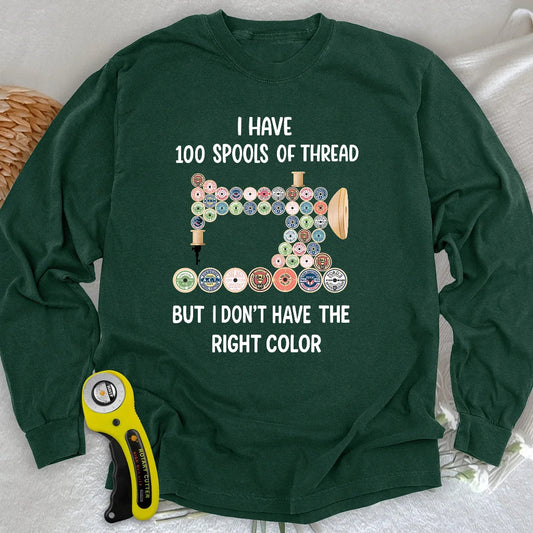 Threadful but Colorless Long Sleeve T-shirt