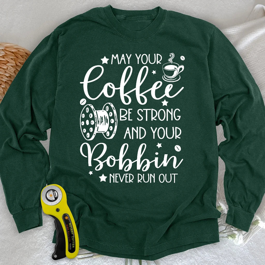 Wish Upon a Bobbin Long Sleeve T-shirt