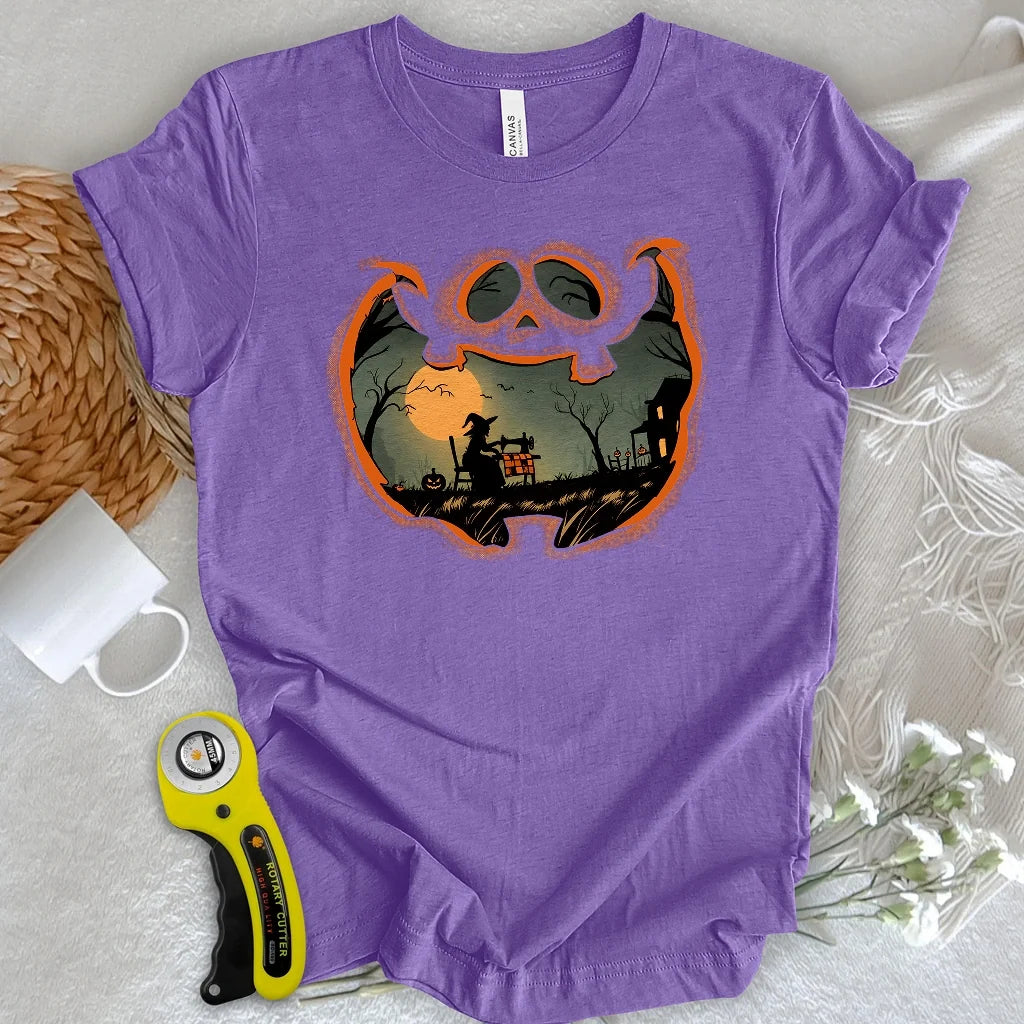 Sew Spooky Witch T-shirt