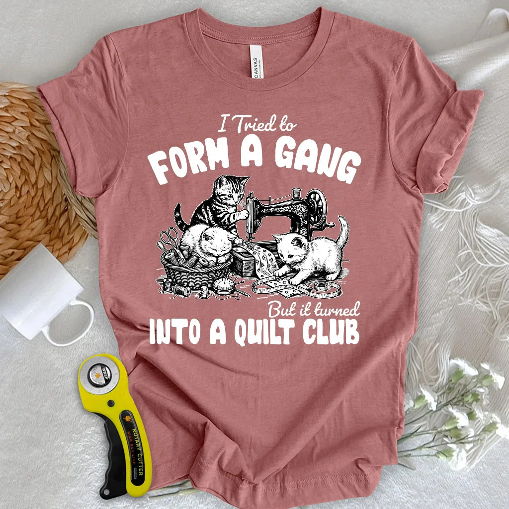 A Quilt Club T-shirt
