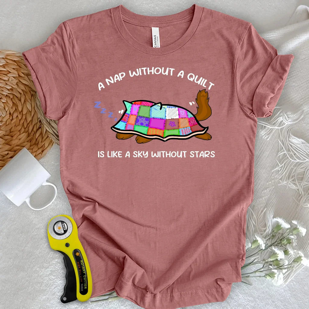 Cozy Patch Kitty T-shirt