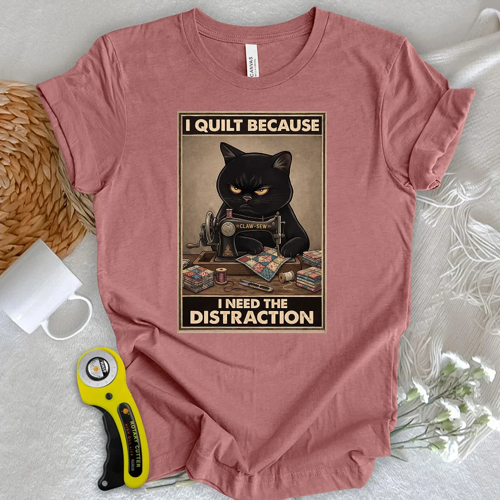 Don't Mess with the Quilter T-shirt