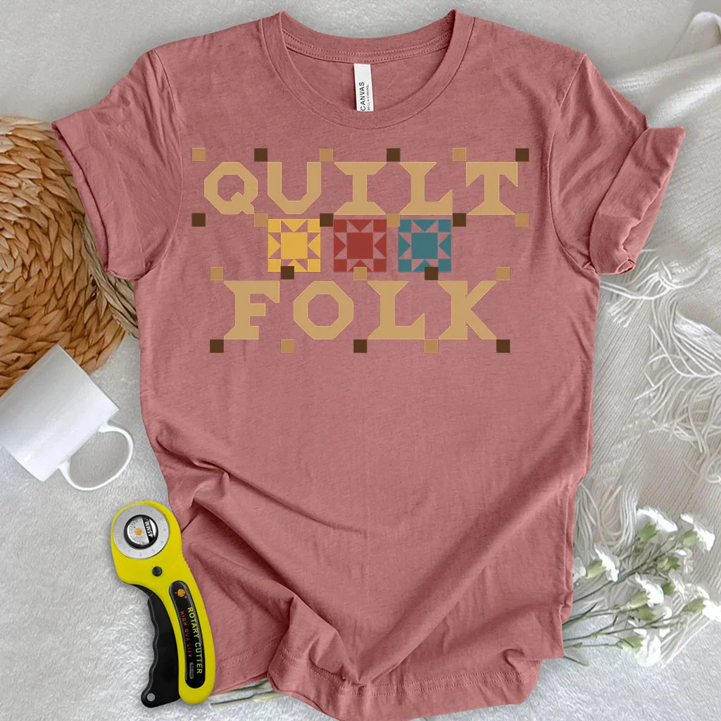 Quilt Folk T-shirt