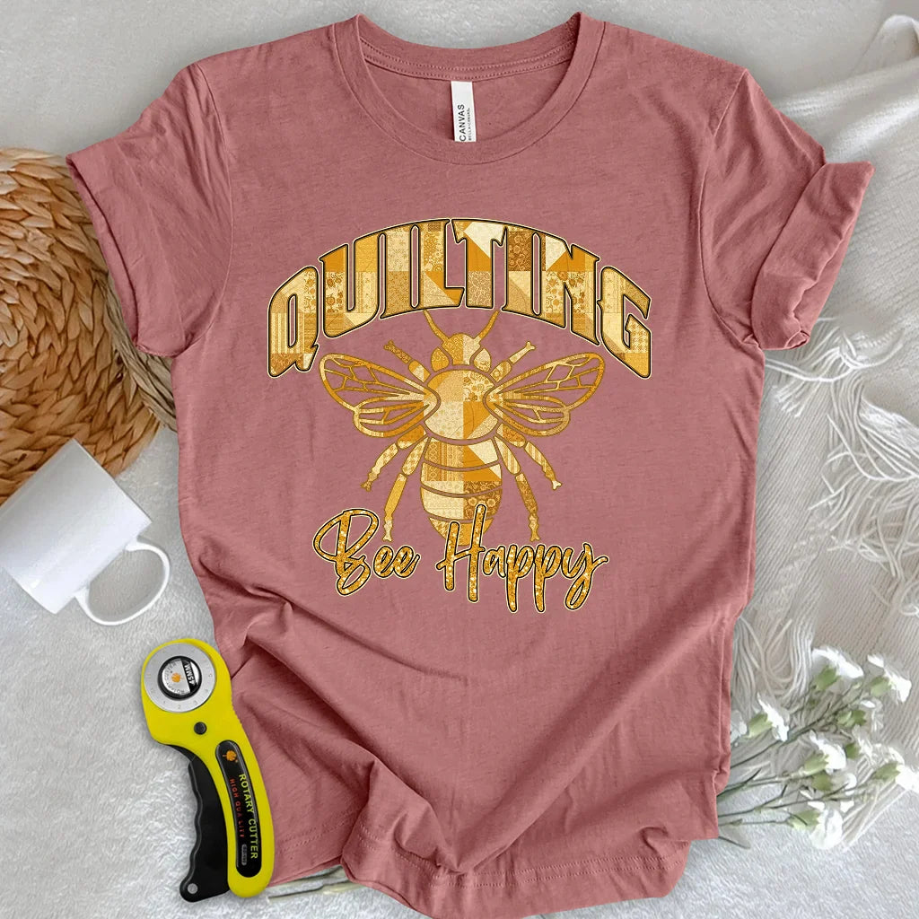 Quilting Bee Happy T-shirt