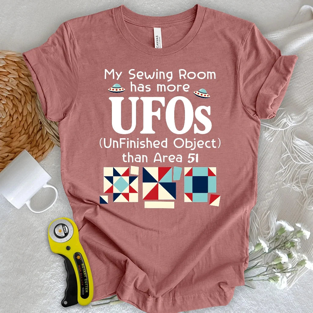 Sewing UFOs T-shirt