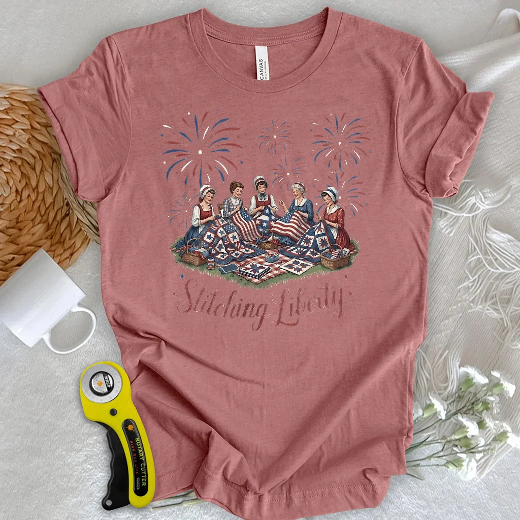 Stitching Liberty T-Shirt
