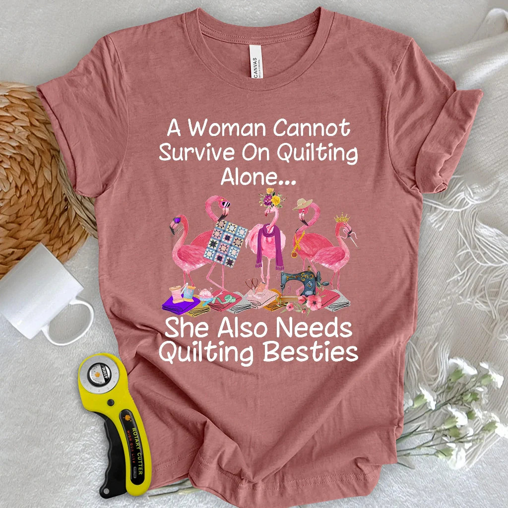 Quilting Besties T-shirt