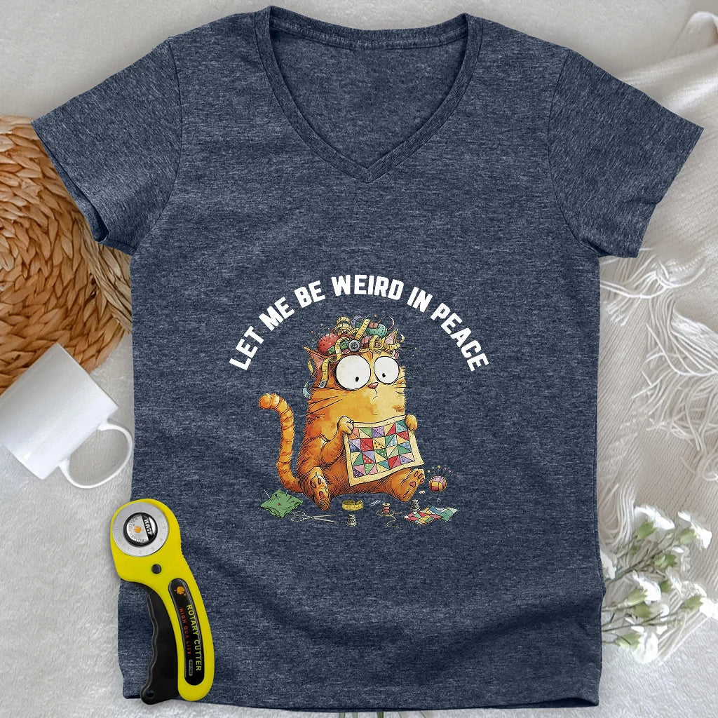 Be Weird Lady V-neck