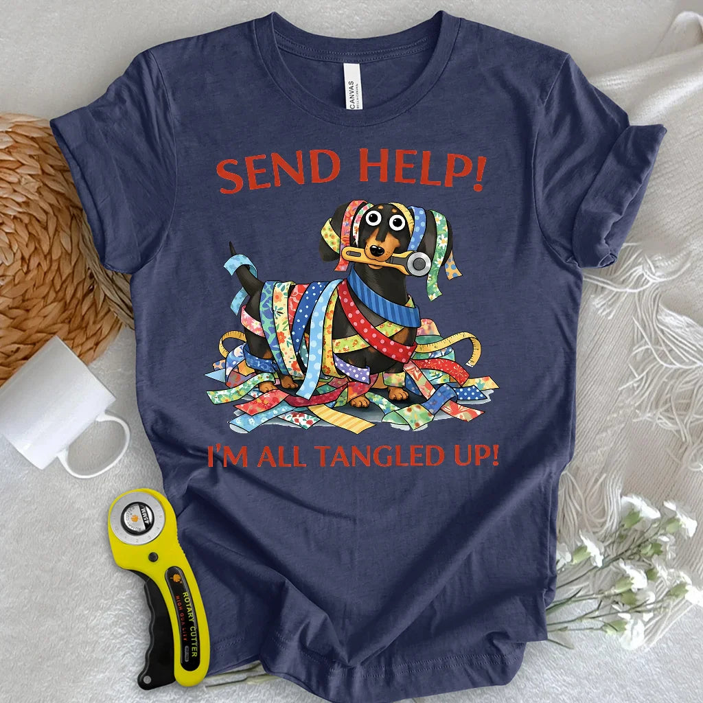 Fabric Strip Mess T-shirt
