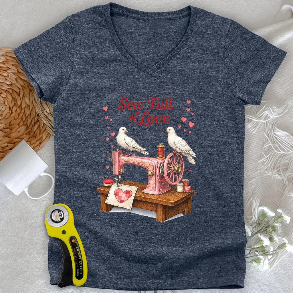 Full of Love Lady V-neck