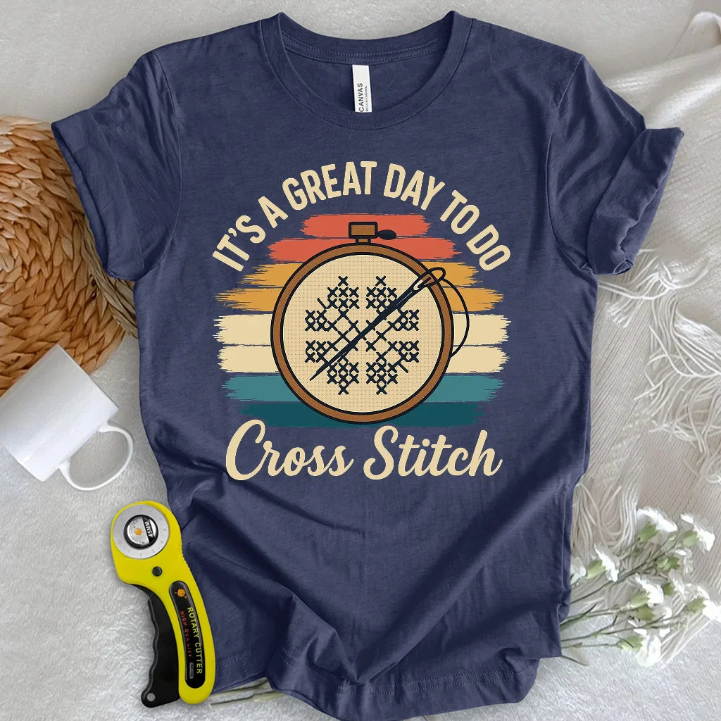 Great Day to Stitch T-shirt