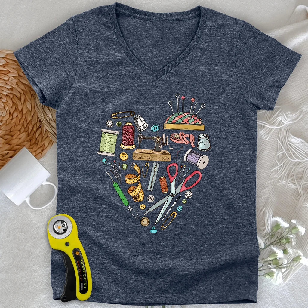 Guilty at heart Lady V-neck