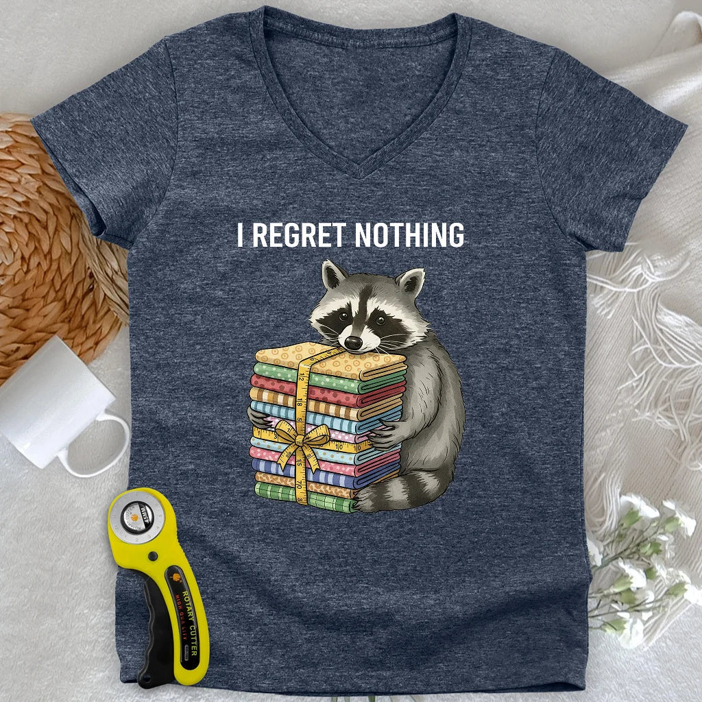 I Regret Nothing Lady V-neck