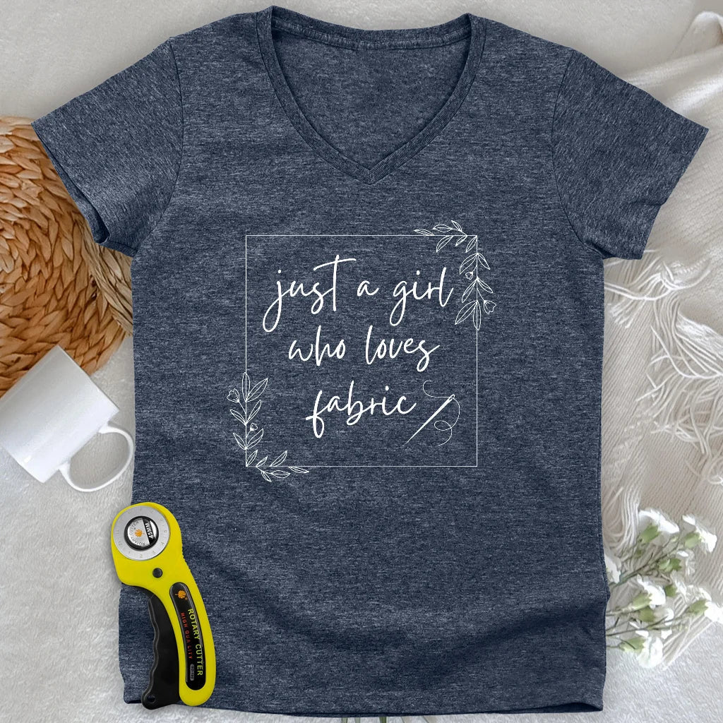 Love Fabric Lady V-neck