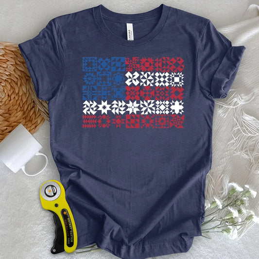 Patchwork Patriot T-shirt