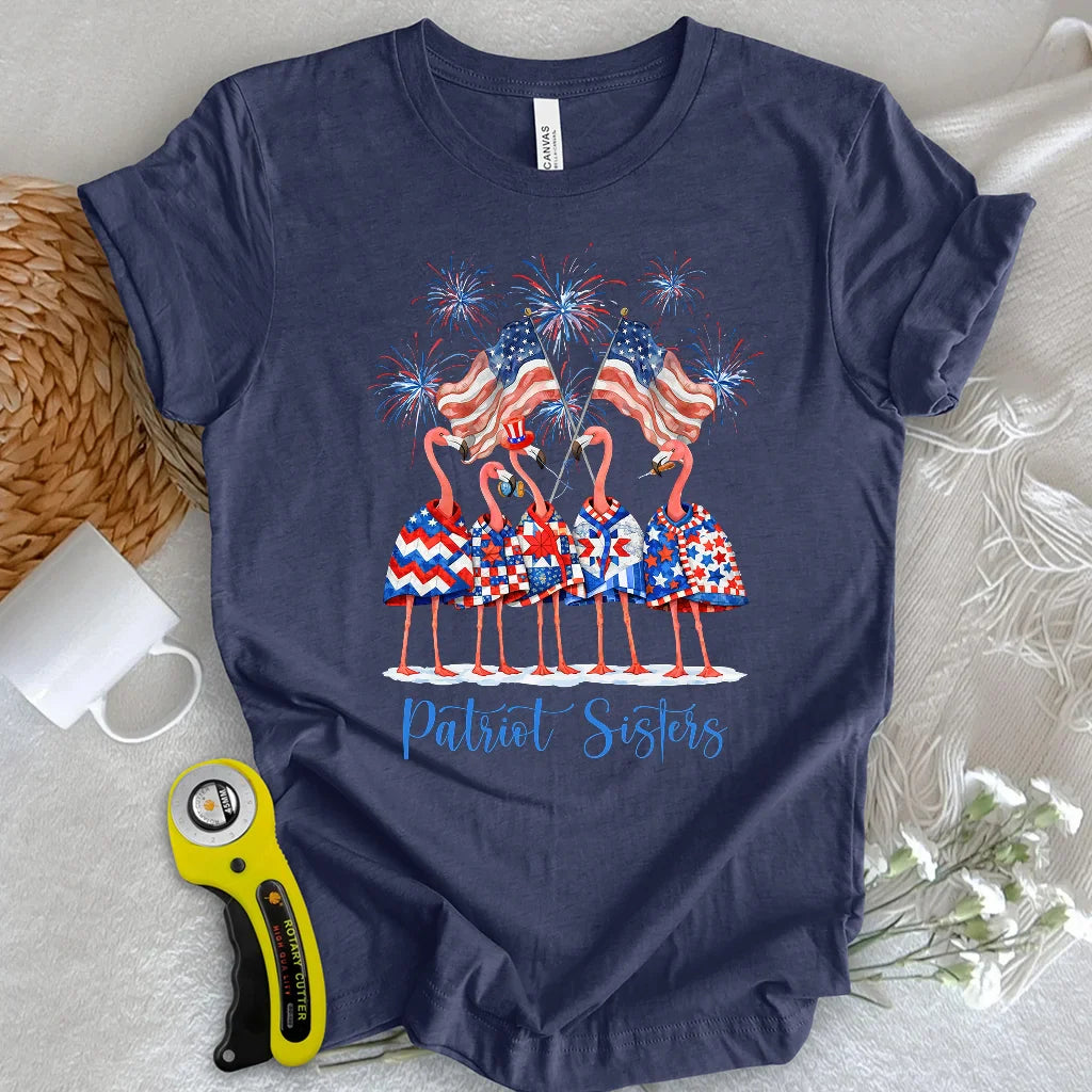Patriot Quilt Sisters T-shirt