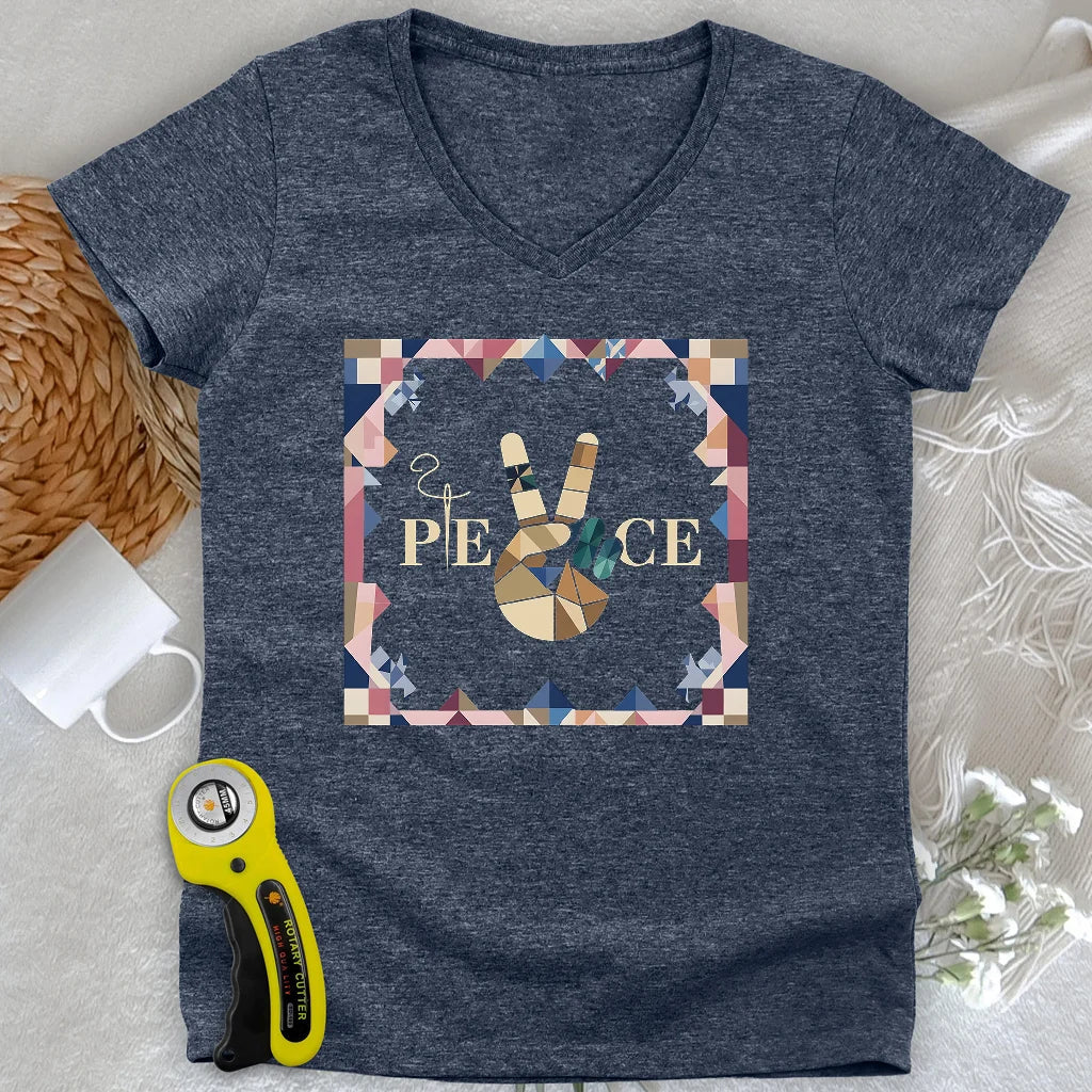 Piece & Peace Lady V-neck
