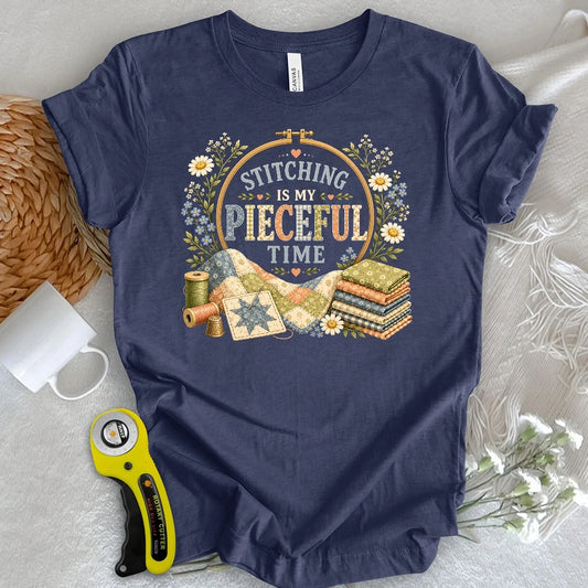 Pieceful Stitching Time T-shirt