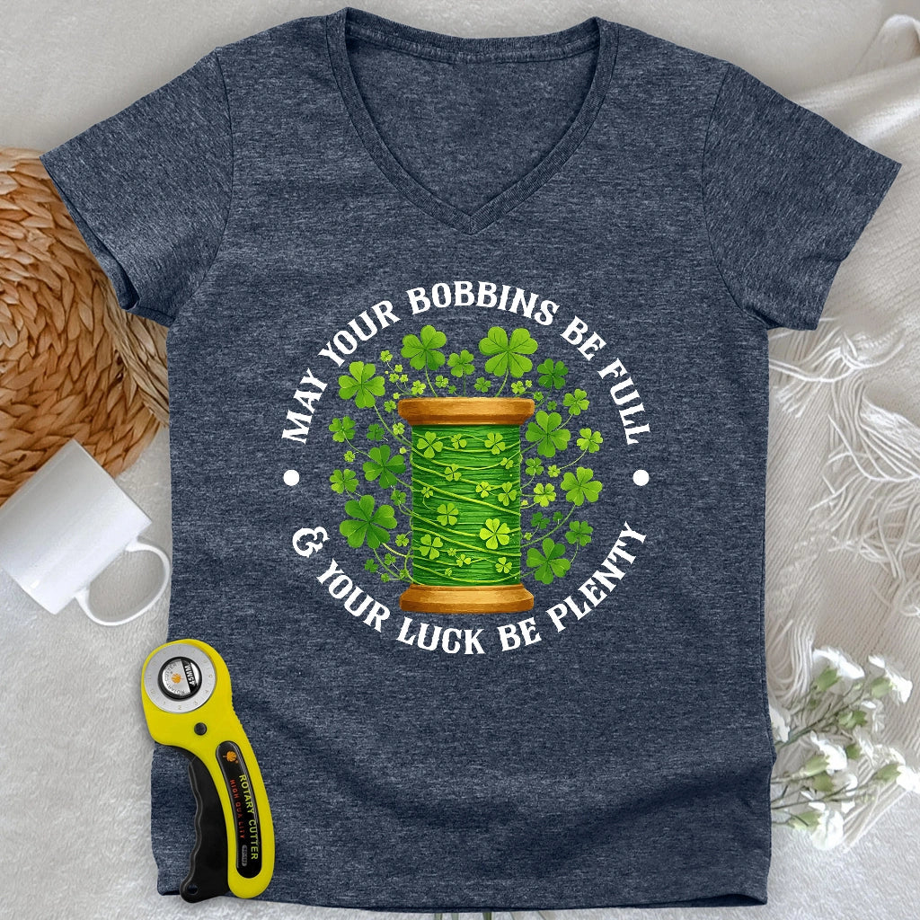 Plenty of Luck Lady V-neck