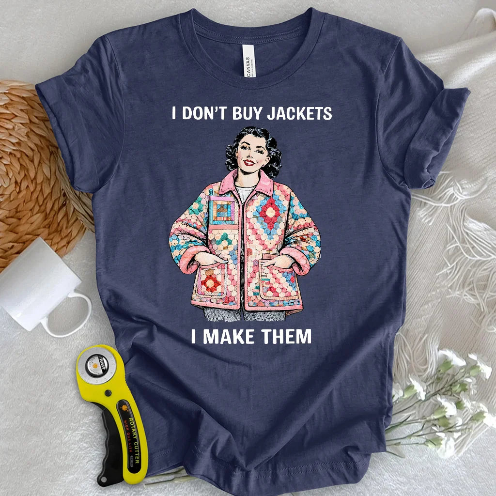 Quilted Jacket T-shirt
