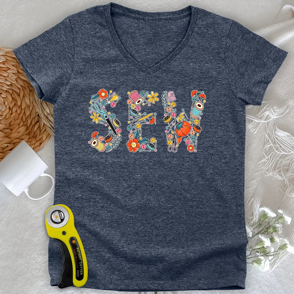 SEW Lady V-neck