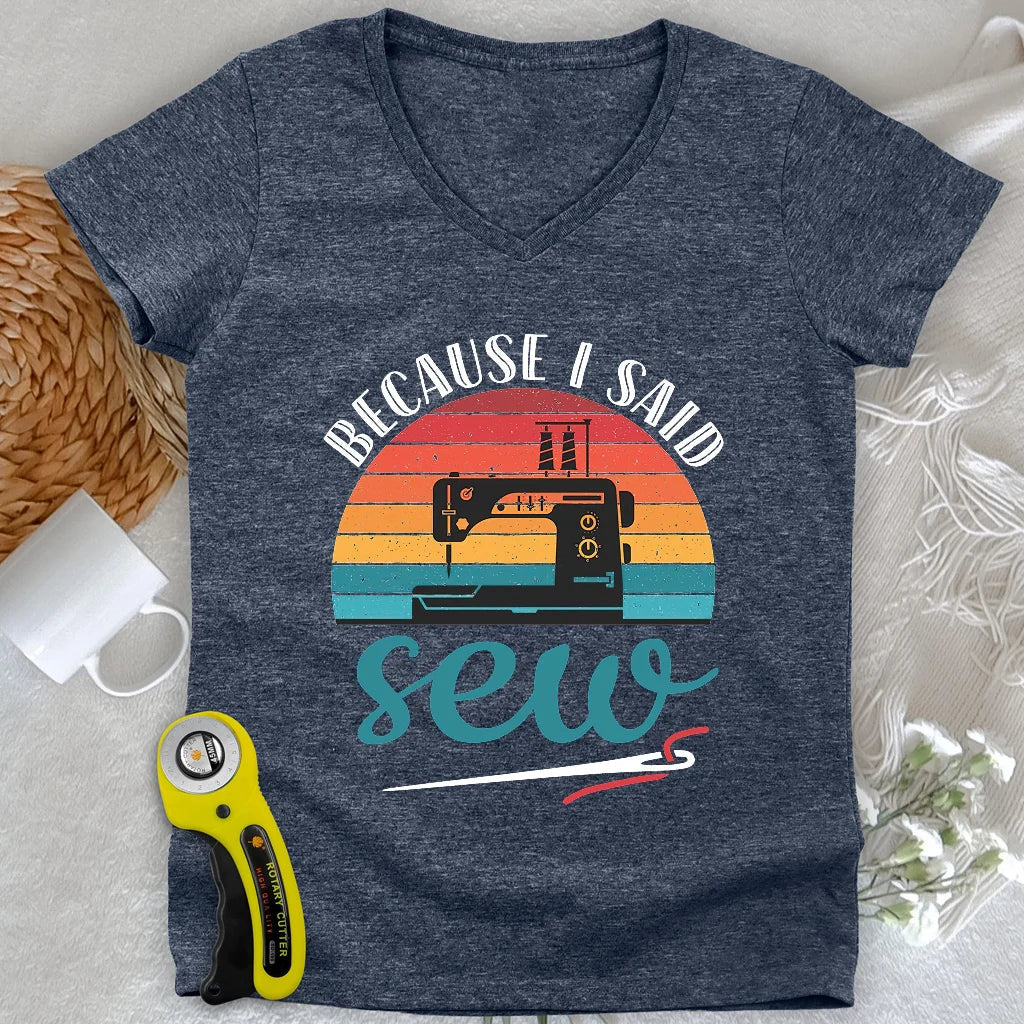 Said Sew Lady V-neck