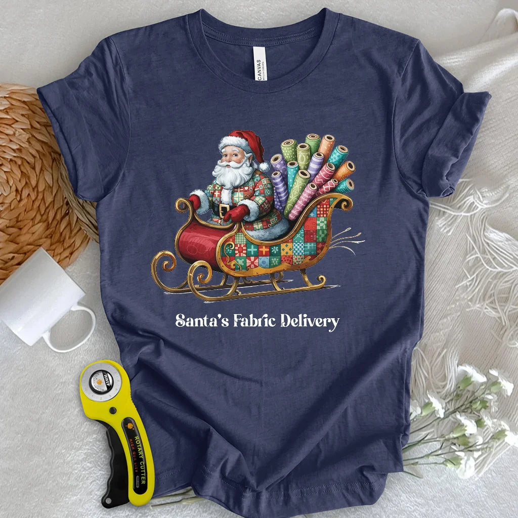 Santa’s Fabric Delivery T-shirt
