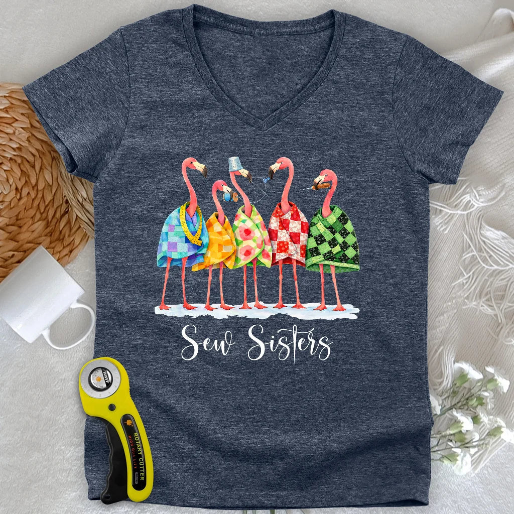 Sew Sisters Lady V-neck
