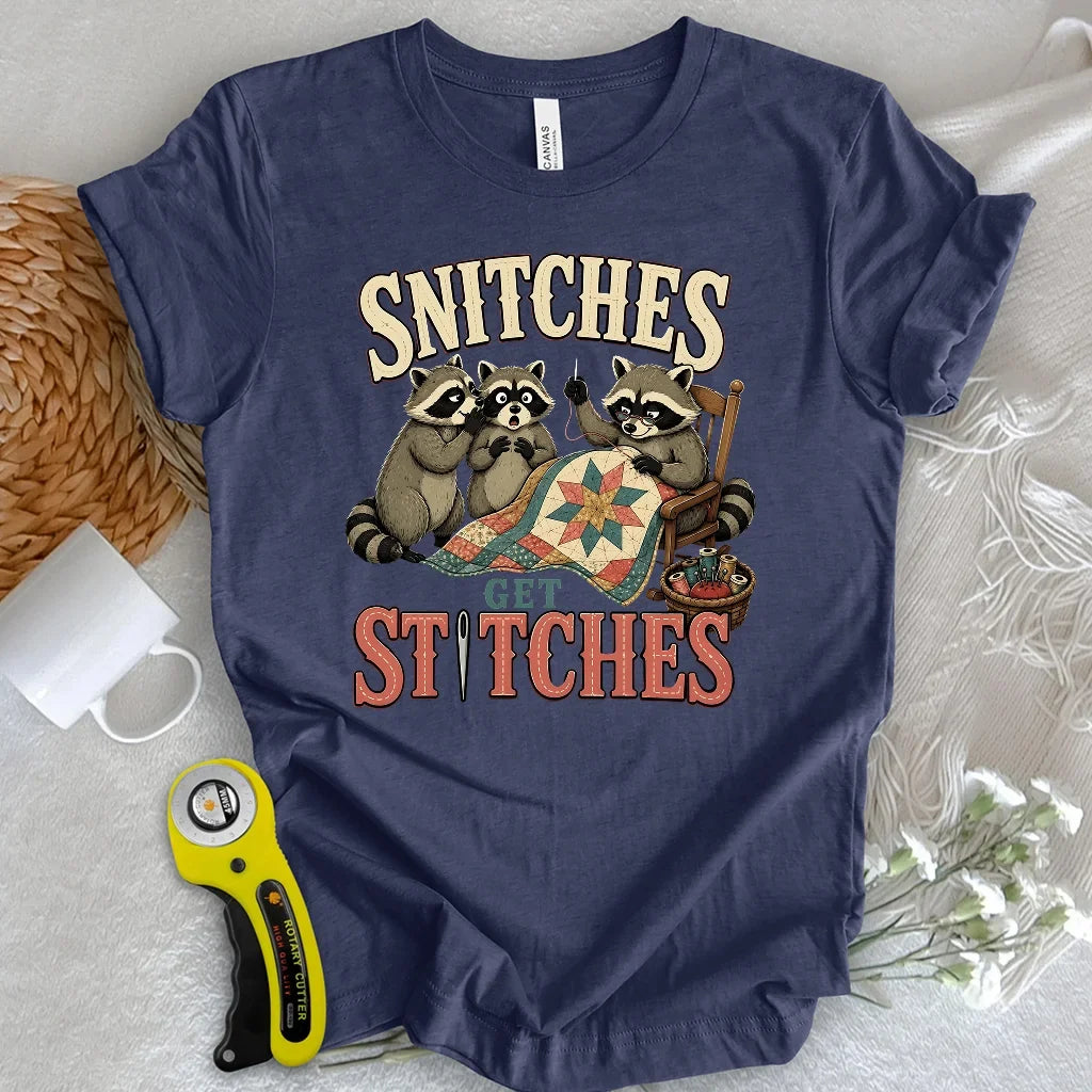 Snitches Get Stitches T-shirt