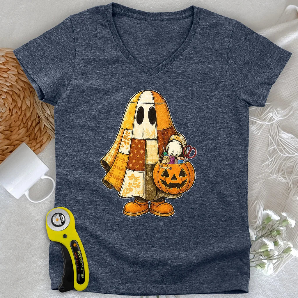The Patchening Lady V-neck