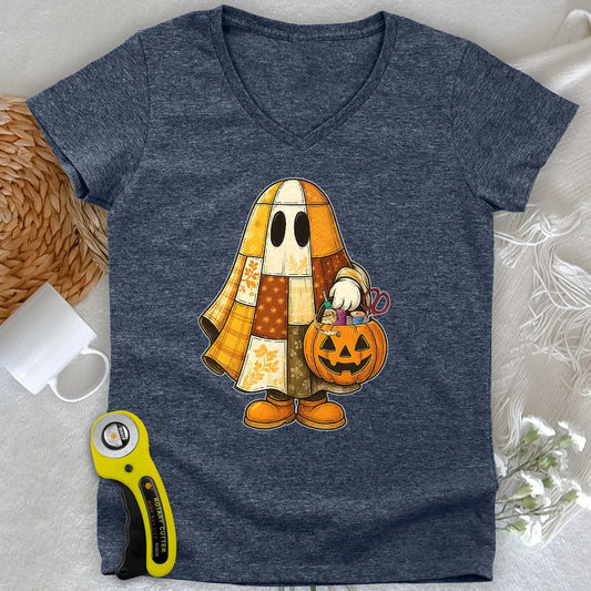 The Patchening Lady V-neck