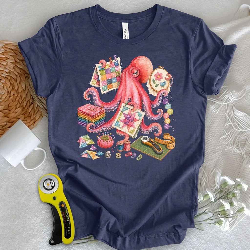 Too Many Quilts, Not Enough Arms T-shirt