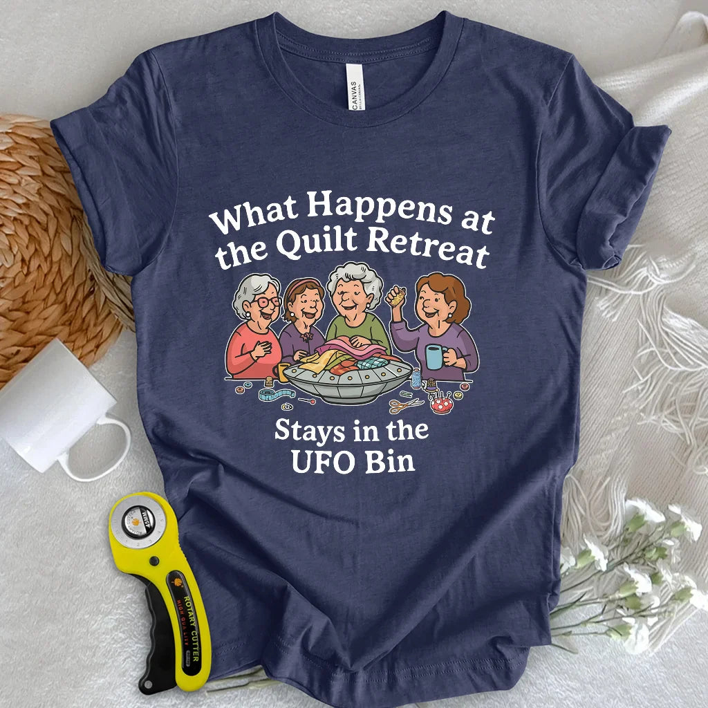 UFO Quilt Retreat T-shirt
