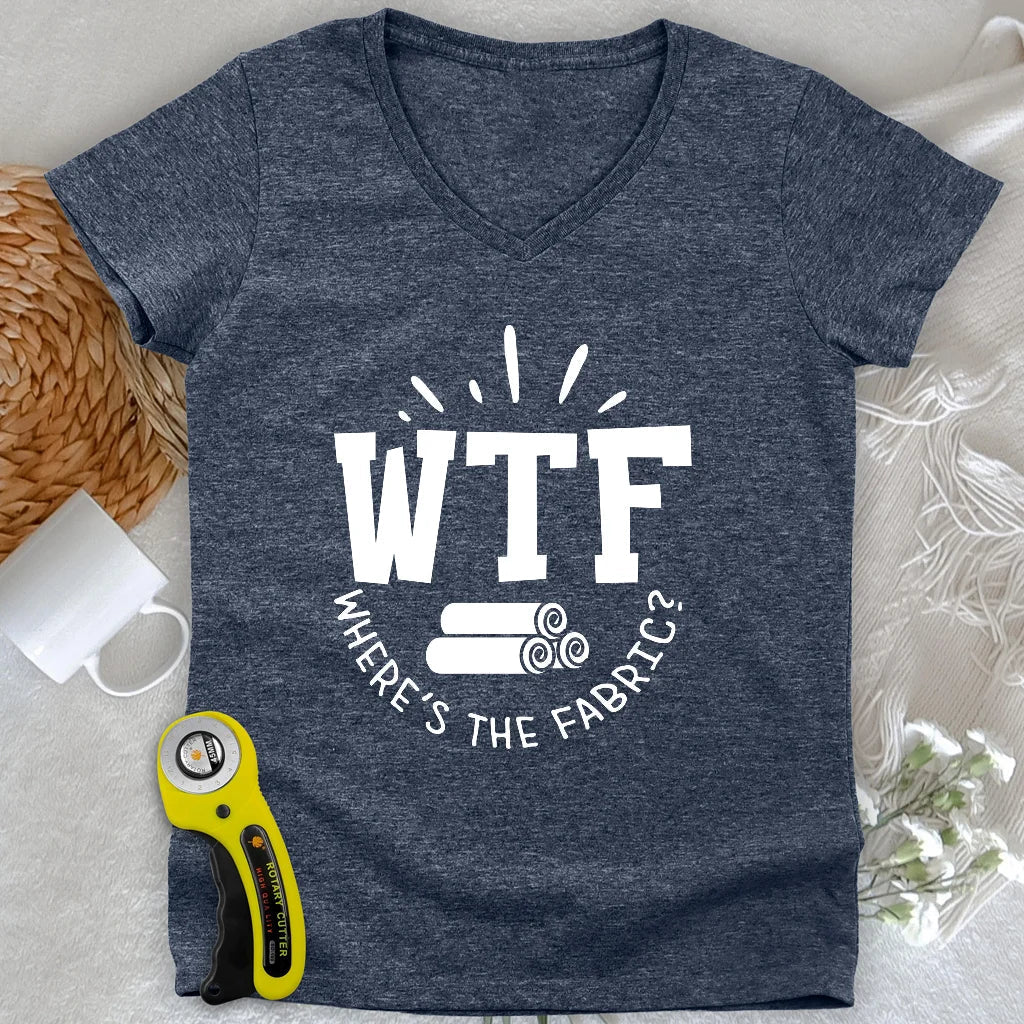 WTF Lady V-neck
