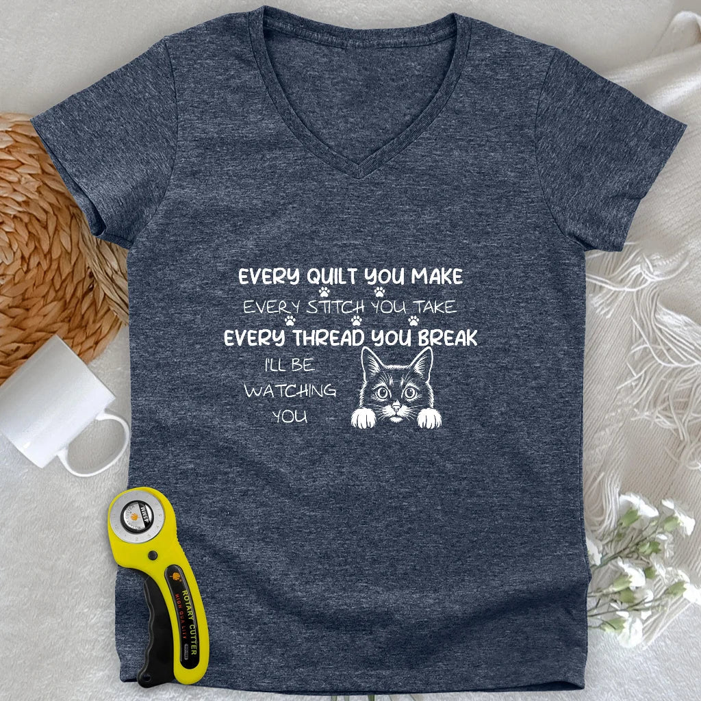 Watching You Lady V-neck