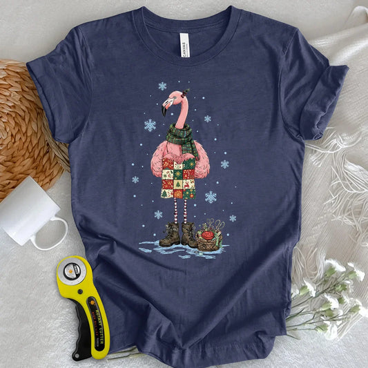 Winter Flamingo T-shirt