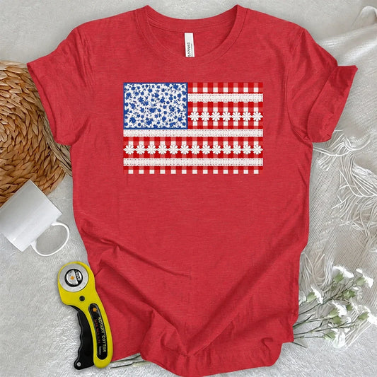 Stars & Scraps Flag T-shirt