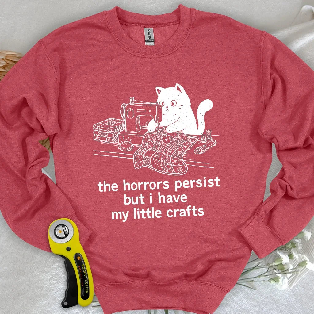Little Crafts vs. The World Sweatshirt