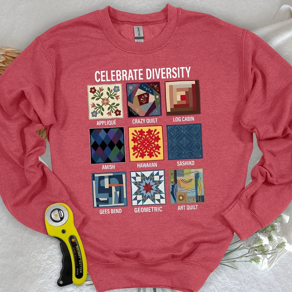 Patchwork Diversity Sweatshirt