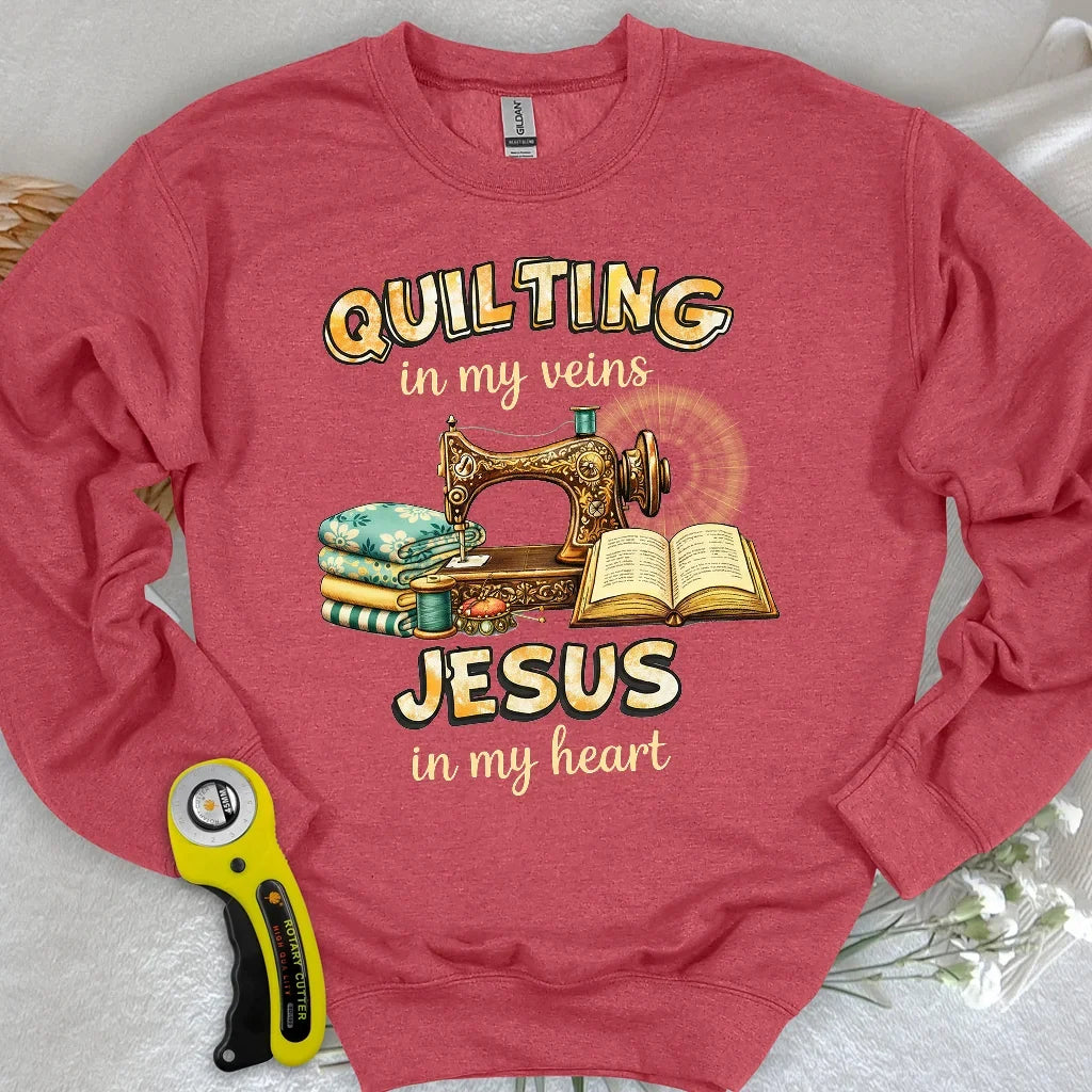 Sewn With Jesus Sweatshirt