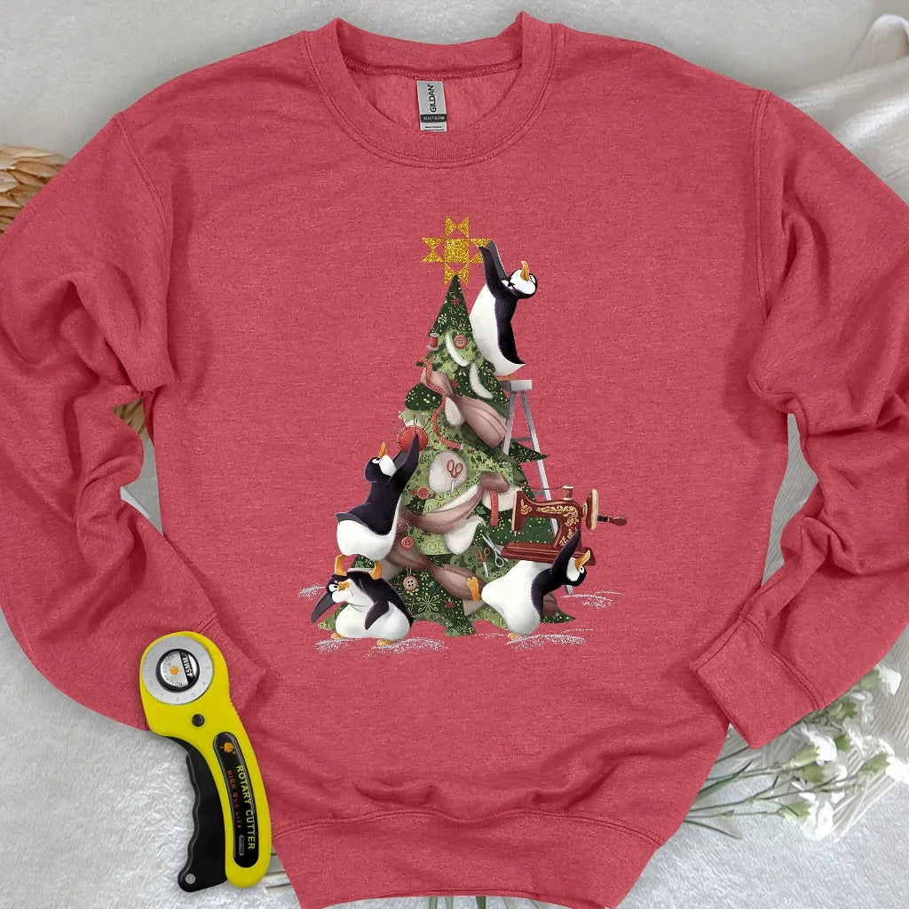 Blizzard Quilt Crew Sweatshirt