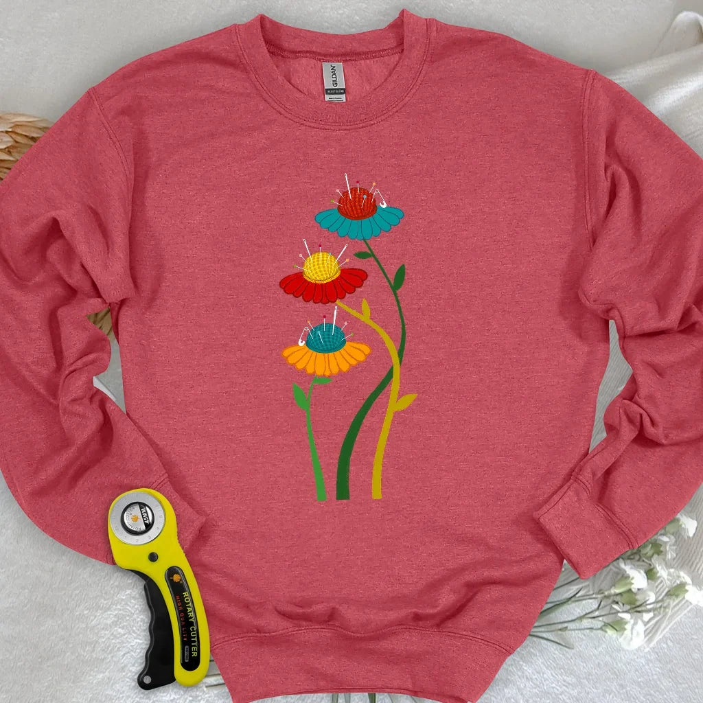 Blooming Pin Cushions Sweatshirt