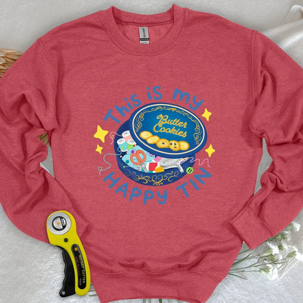 Happy Tin Sweatshirt