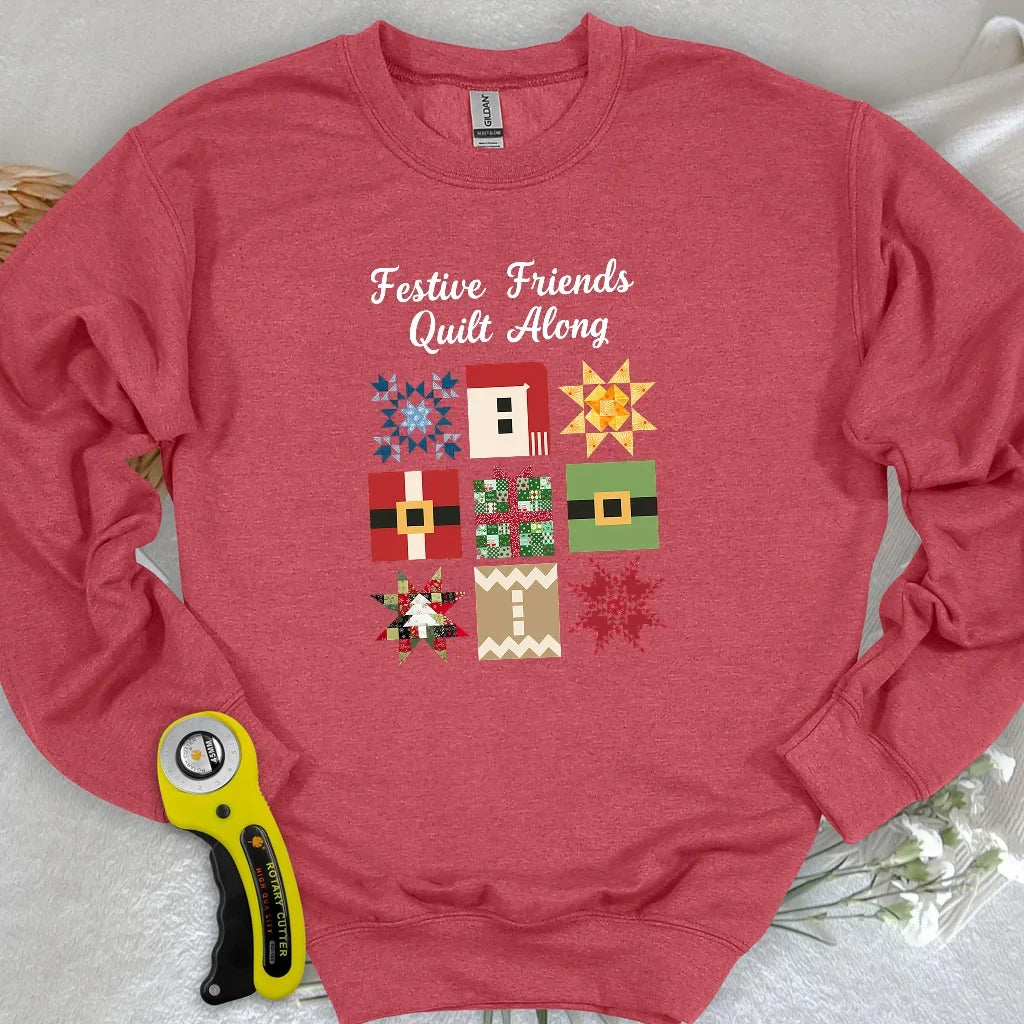 Merry Makers Quilt Sweatshirt
