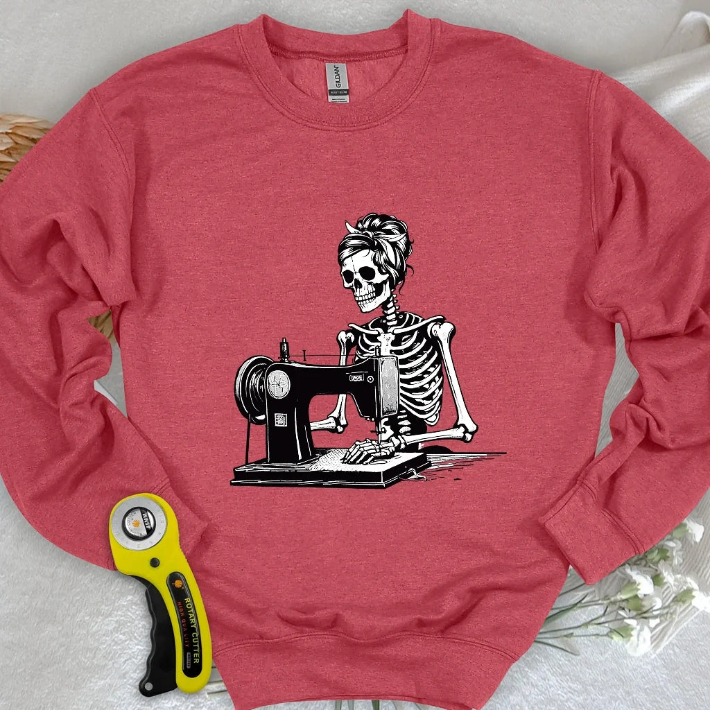 Quilting Skeleton Sweatshirt